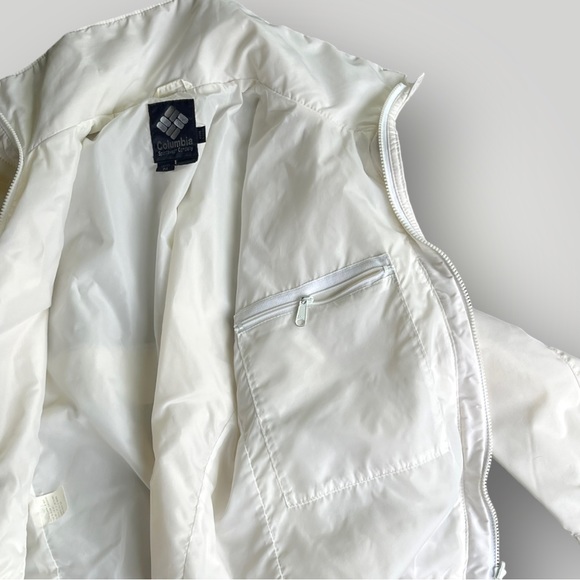 Columbia Sportswear Whirlibird White Nylon Jacket - Picture 11 of 16